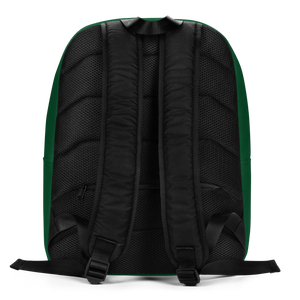 IS/THIS IS THE END? Forest Green Minimalist Backpack