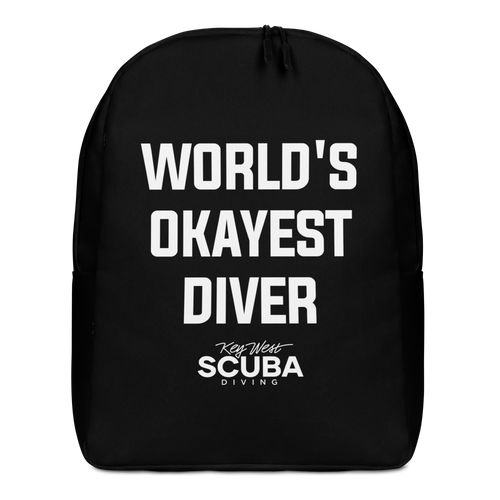 World's Okayest Diver Minimalist Backpack