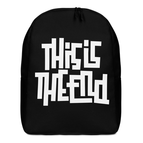 THIS IS THE END? Reverse Minimalist Backpack