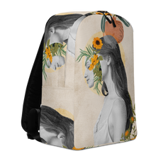 Beautiful Vintage Collage Art Minimalist Backpack