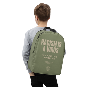 Racism is a Virus Minimalist Backpack