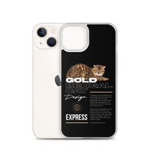 Gold Bengal Cat iPhone Case