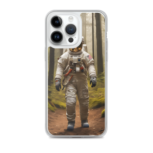 Astronout in the Forest iPhone Case