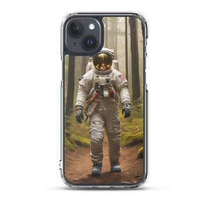 Astronout in the Forest iPhone Case