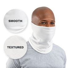 White USA Face Defender Neck Gaiters (Buy More, Save More!) Masks by Design Express