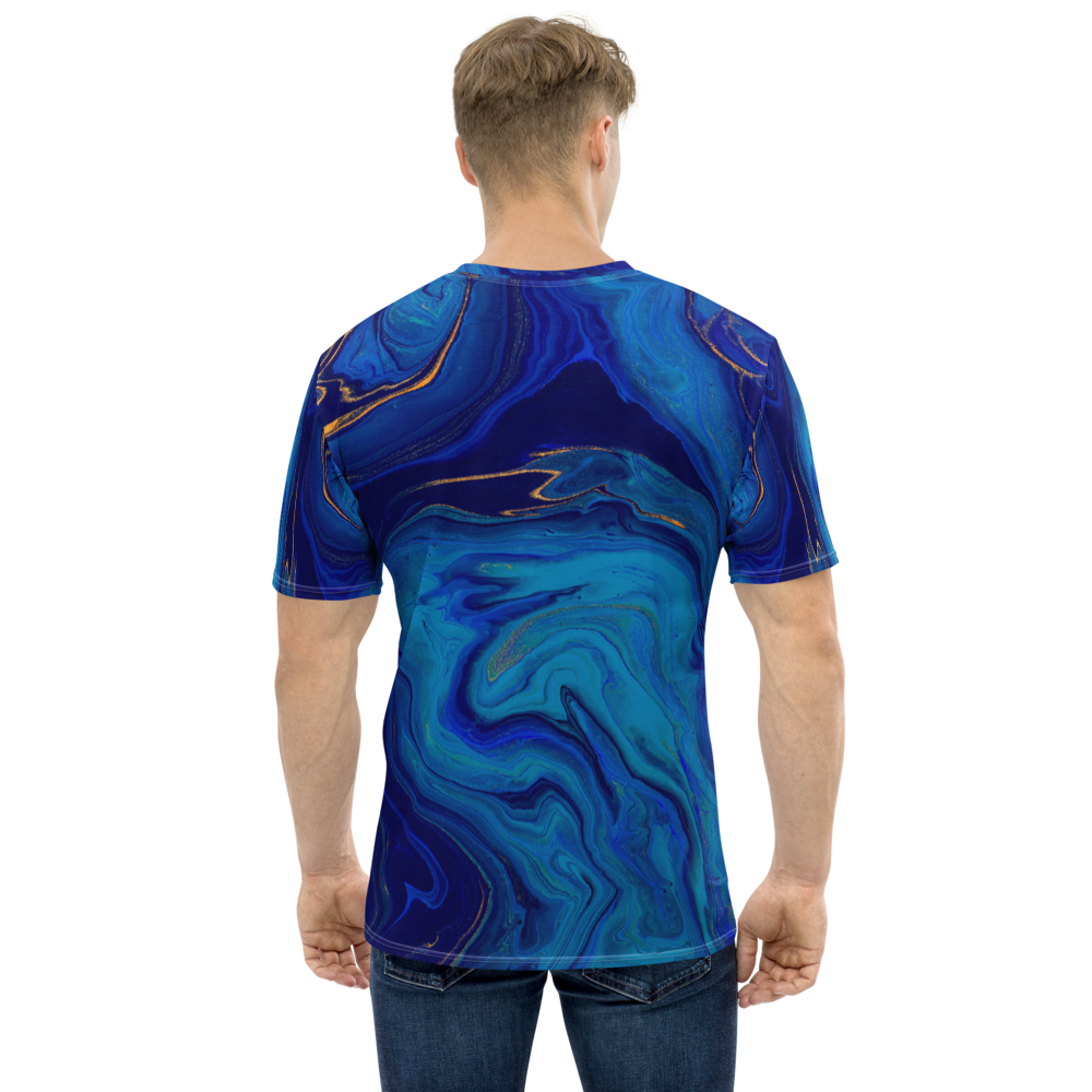 Blue marble hot sale shirt