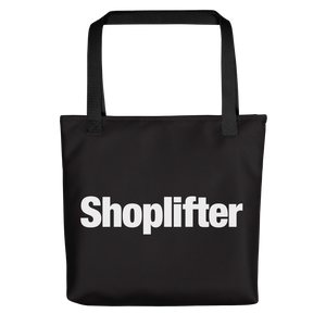 Black "Shoplifter" Tote bag Totes by Design Express