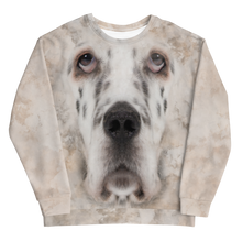 English Setter "All Over Animal" Unisex Sweatshirt by Design Express