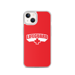 iPhone 13 Lifeguard Classic Red iPhone Case iPhone Cases by Design Express