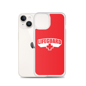 iPhone 14 Lifeguard Classic Red iPhone Case iPhone Cases by Design Express