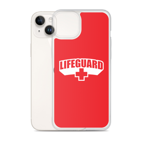 iPhone 14 Plus Lifeguard Classic Red iPhone Case iPhone Cases by Design Express