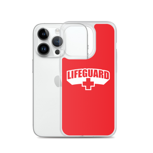iPhone 14 Pro Lifeguard Classic Red iPhone Case iPhone Cases by Design Express