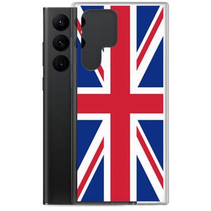 Samsung Galaxy S22 Ultra United Kingdom Flag "Solo" Samsung Case Samsung Cases by Design Express