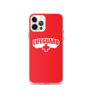 iPhone 12 Pro Lifeguard Classic Red iPhone Case iPhone Cases by Design Express