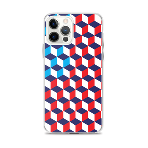 iPhone 12 Pro Max America Cubes Pattern iPhone Case iPhone Cases by Design Express