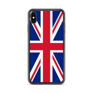 iPhone XS Max United Kingdom Flag "Solo" iPhone Case iPhone Cases by Design Express