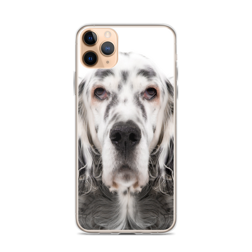 iPhone 11 Pro Max English Setter Dog iPhone Case by Design Express