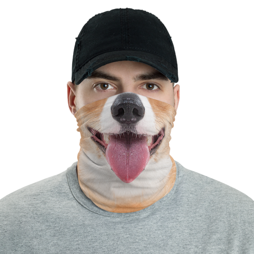 Default Title Corgi Dog Neck Gaiter Masks by Design Express