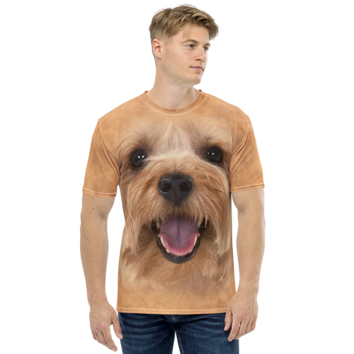 XS Yorkie Dog Men's T-shirt by Design Express
