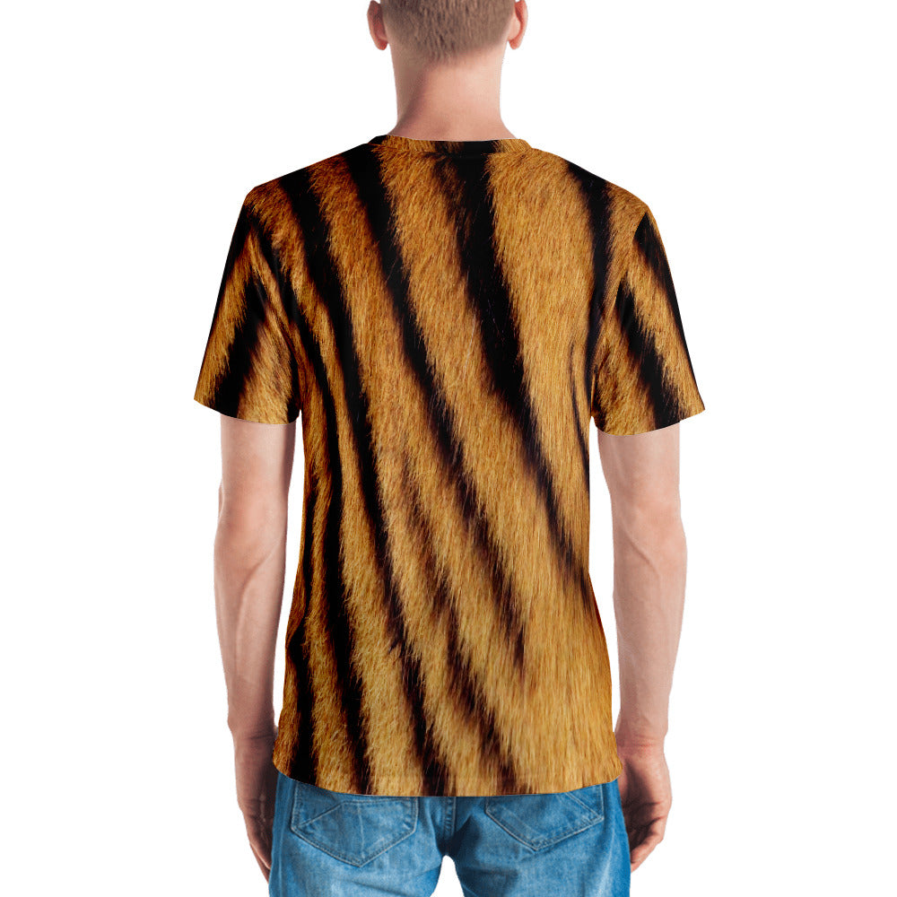 Design Express Tiger “All Over Animal” Men's T-Shirt S