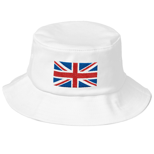 White United Kingdom Flag 