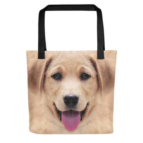 Default Title Yellow Labrador Dog Tote bag by Design Express