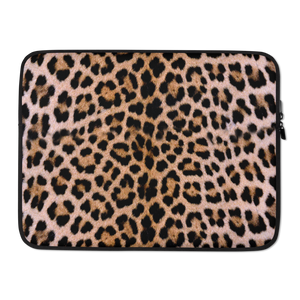 15 in Leopard Print Laptop Sleeve by Design Express