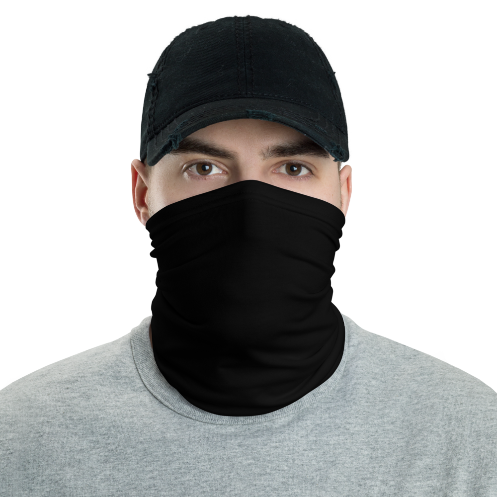 Default Title Black Neck Gaiter Masks by Design Express