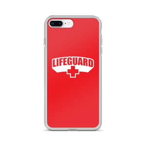 iPhone 7 Plus/8 Plus Lifeguard Classic Red iPhone Case iPhone Cases by Design Express