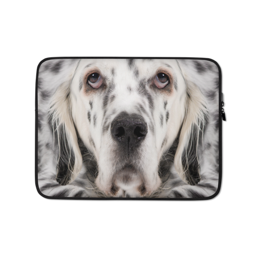 13 in English Setter Dog Laptop Sleeve by Design Express