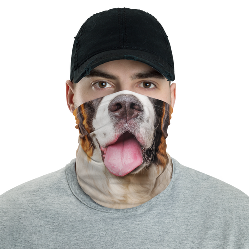 Default Title Saint Bernard Dog Neck Gaiter Masks by Design Express