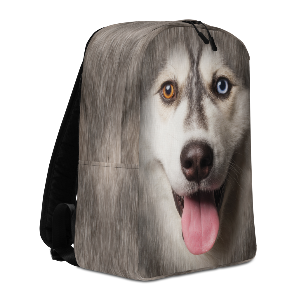 husky brand mini backpack Husky Dog Minimalist Backpack – Design Express