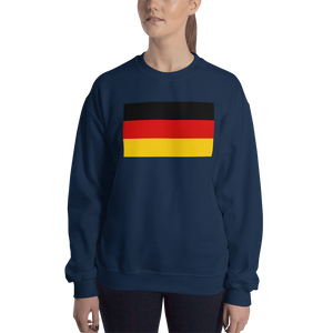 Navy / S Germany Flag Sweatshirt by Design Express