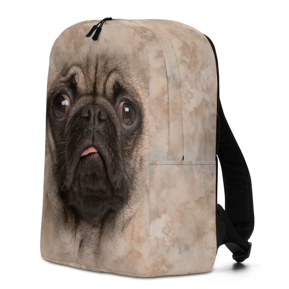 dog mini backpack Pug Puppy Dog Minimalist Backpack – Design Express
