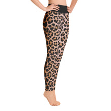 Leopard "All Over Animal" 2 Yoga Leggings by Design Express