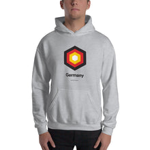 Sport Grey / S Germany "Hexagon" Hooded Sweatshirt by Design Express