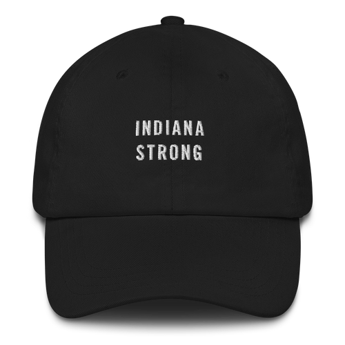 Default Title Indiana Strong Baseball Cap Baseball Caps by Design Express