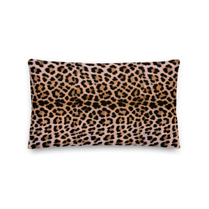 Default Title Leopard "All Over Animal" 2 Rectangular Premium Pillow by Design Express