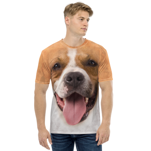 XS Pit Bull Dog Men's T-shirt by Design Express