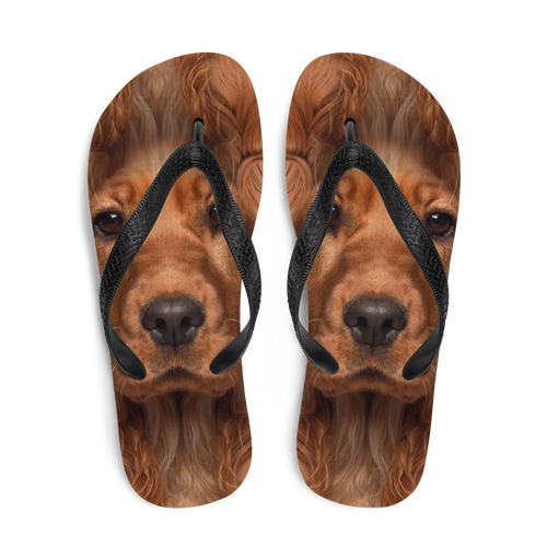 Cocker Spaniel Dog Flip-Flops by Design Express