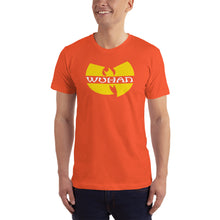 Orange / XS Wuhan Clan Unisex Black T-Shirt (100% Made in the USA 🇺🇸) by Design Express