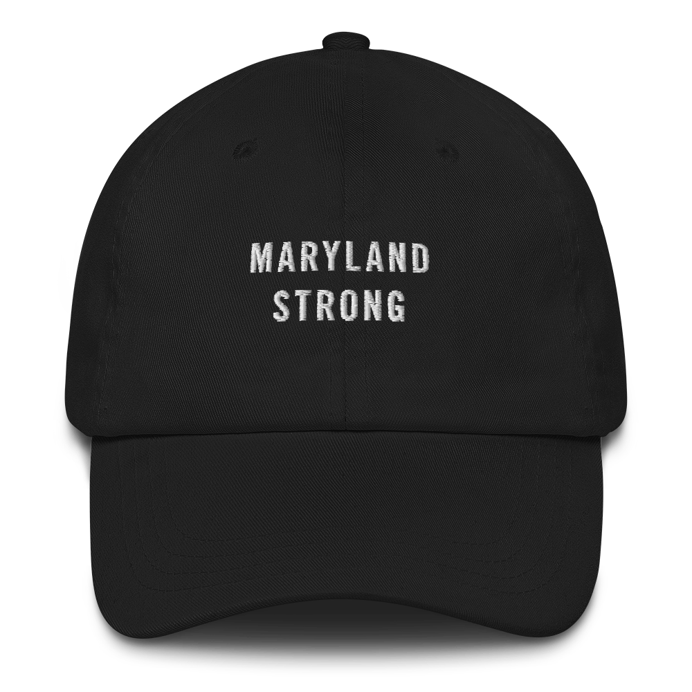 Default Title Maryland Strong Baseball Cap Baseball Caps by Design Express