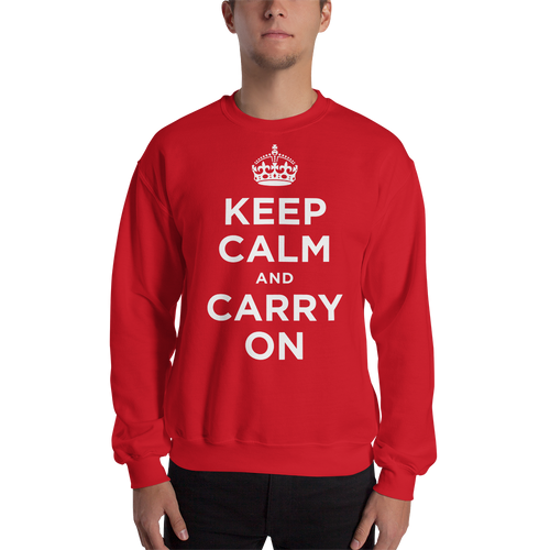 Red / S Keep Calm and Carry On 