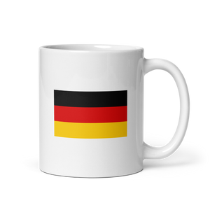 11oz Germany Flag "Solo" Mug Mugs by Design Express