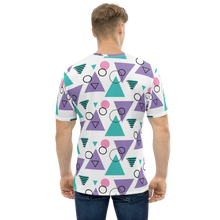 Memphis Colorful Pattern 03 All-Over Print Men's Crew Neck T-Shirt
