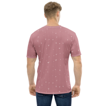 Cute Pink Swan All-Over Print Men's T-Shirt