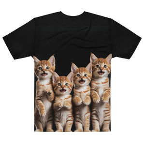 Four Cute Cats All-Over Print Men's T-Shirt