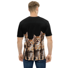 Four Cute Cats All-Over Print Men's T-Shirt