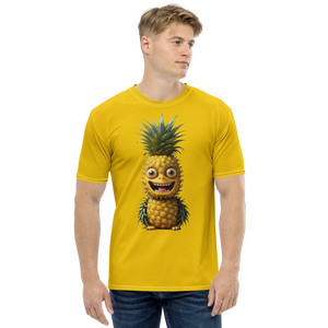 Unforgotable Funny Pineapple All-Over Print Men's Crew Neck T-Shirt