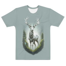 Green White Deer All-Over Print Men's T-Shirt